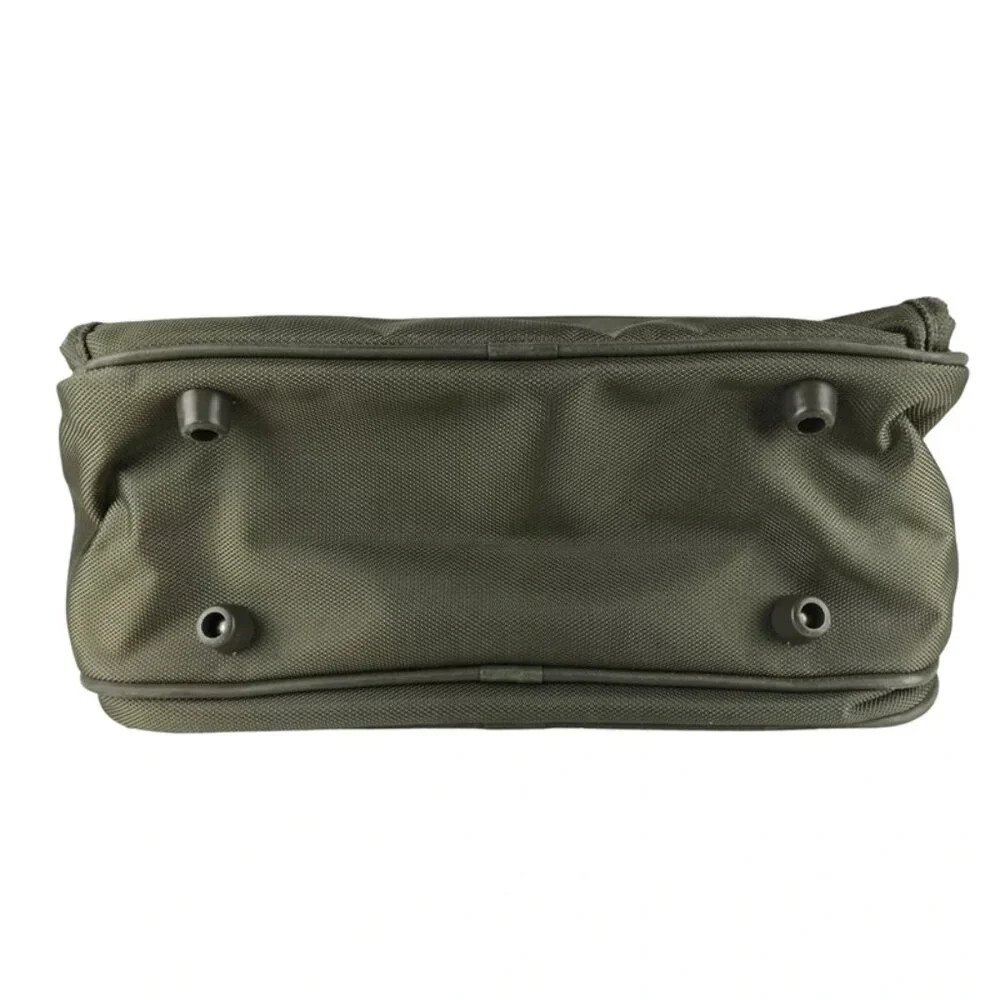 Delsey‎ Unisex Adults Green Outer Zip Pocket Double Top Handle Luggage Bag